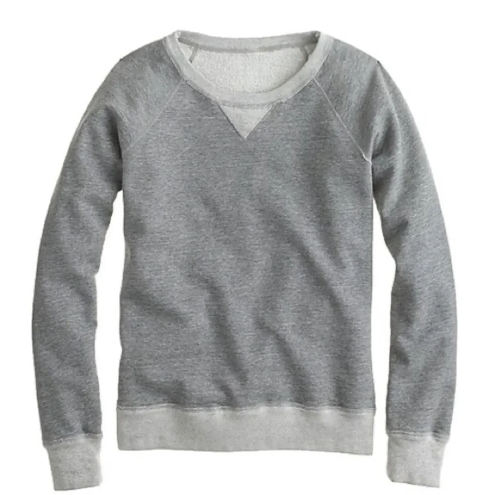 EUC J Crew Classic Crew Sweatshirt Medium